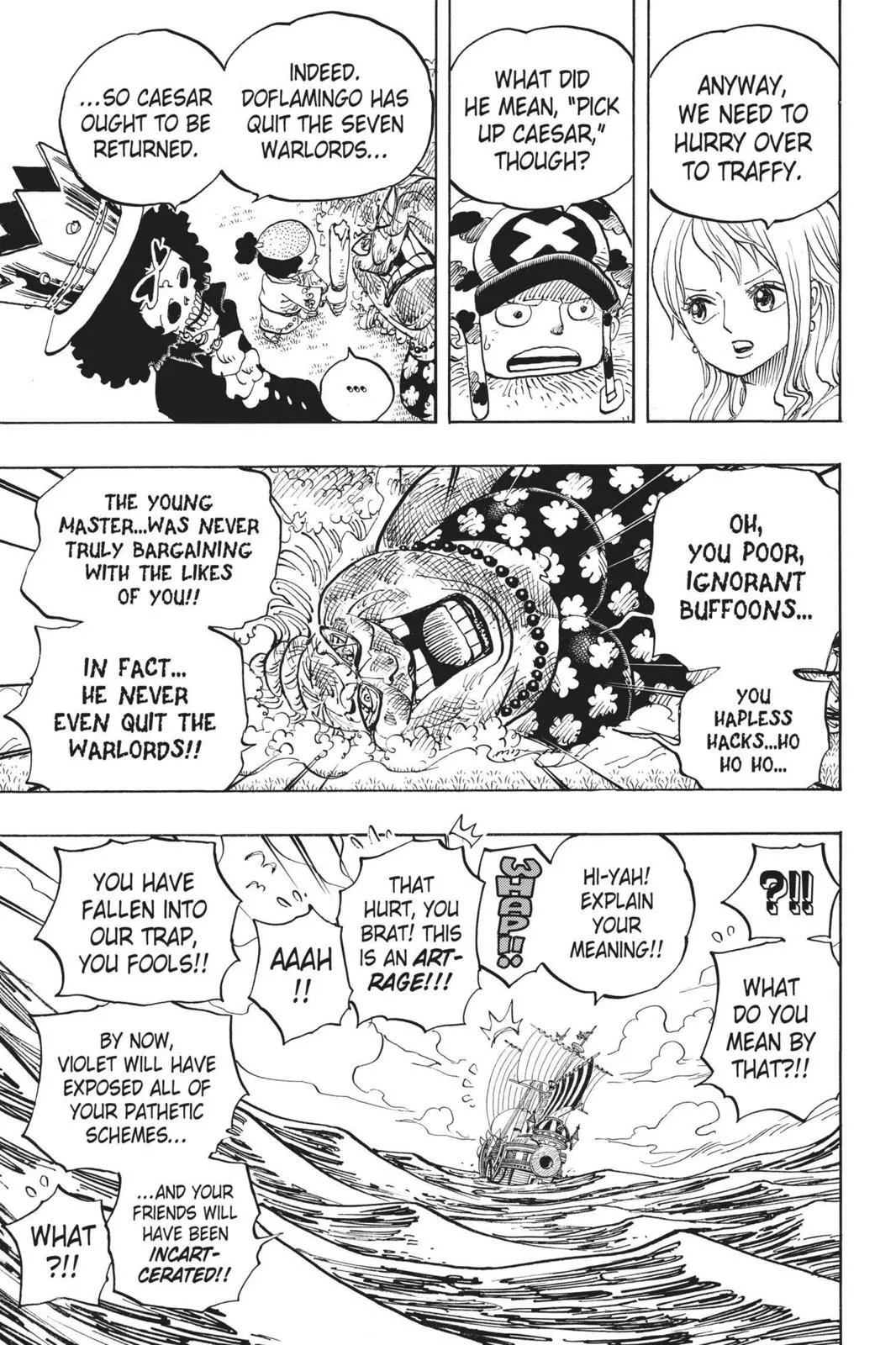 One Piece Chapter 722 Image 34