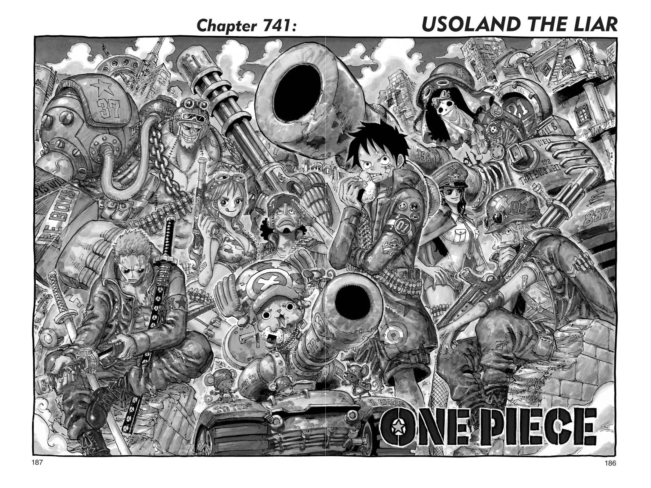 One Piece Chapter 741 Image 1