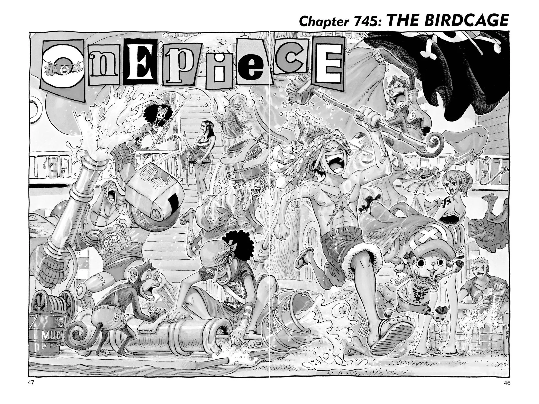 One Piece Chapter 745 Image 1