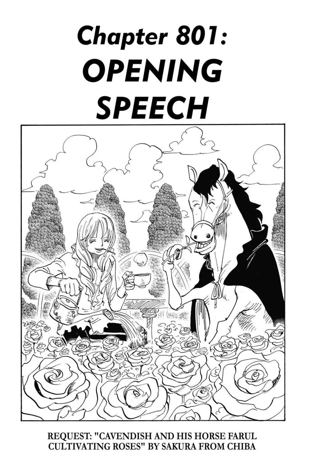 One Piece Chapter 801 Image 1