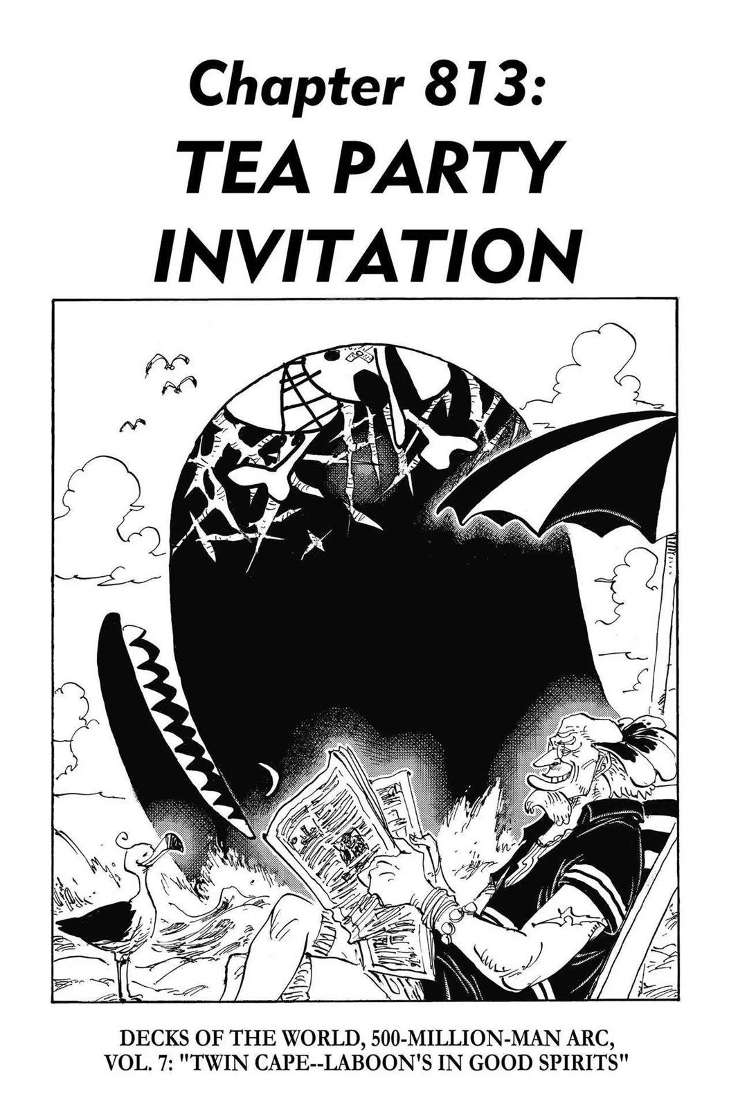 One Piece Chapter 813 Image 1