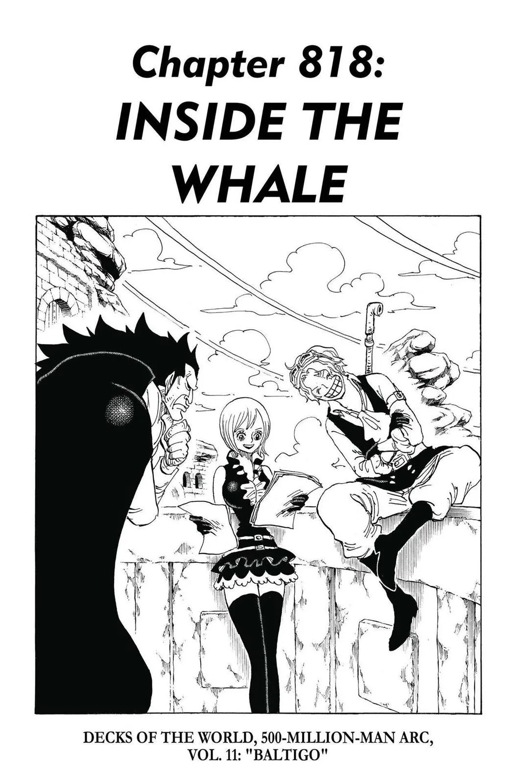 One Piece Chapter 818 Image 1