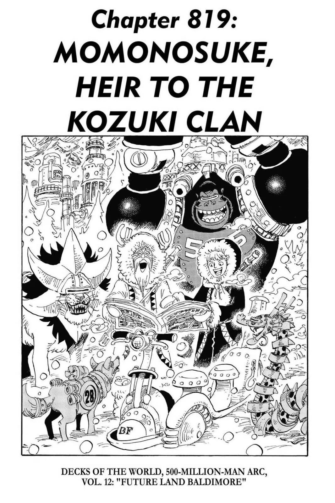 One Piece Chapter 819 Image 1