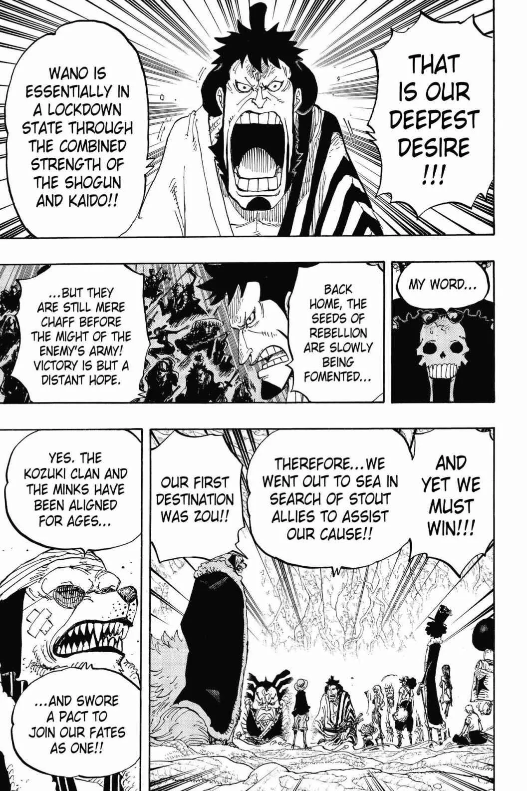 One Piece Chapter 819 Image 5