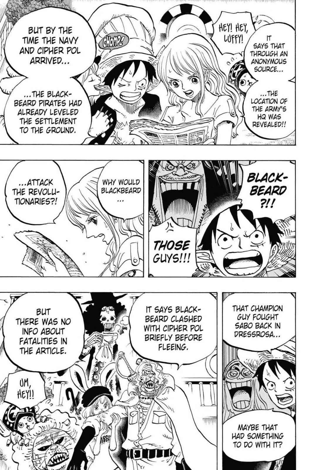 One Piece Chapter 824 Image 5