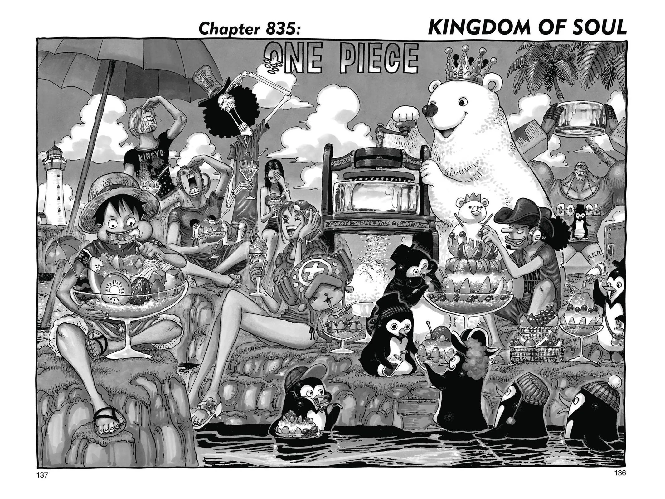 One Piece Chapter 835 Image 1