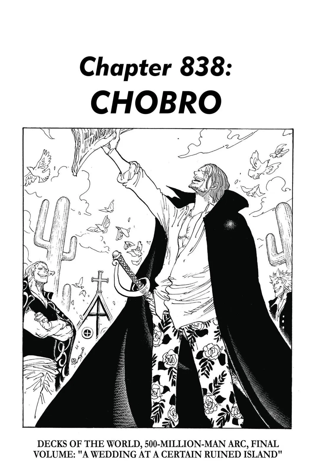 One Piece Chapter 838 Image 1