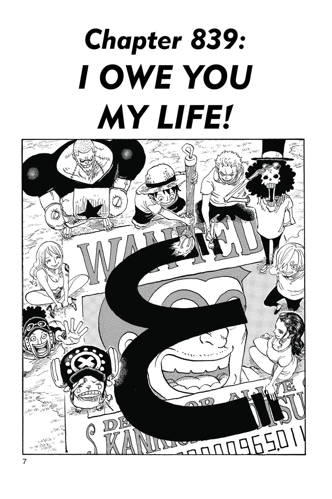 One Piece Chapter 839 Image 8