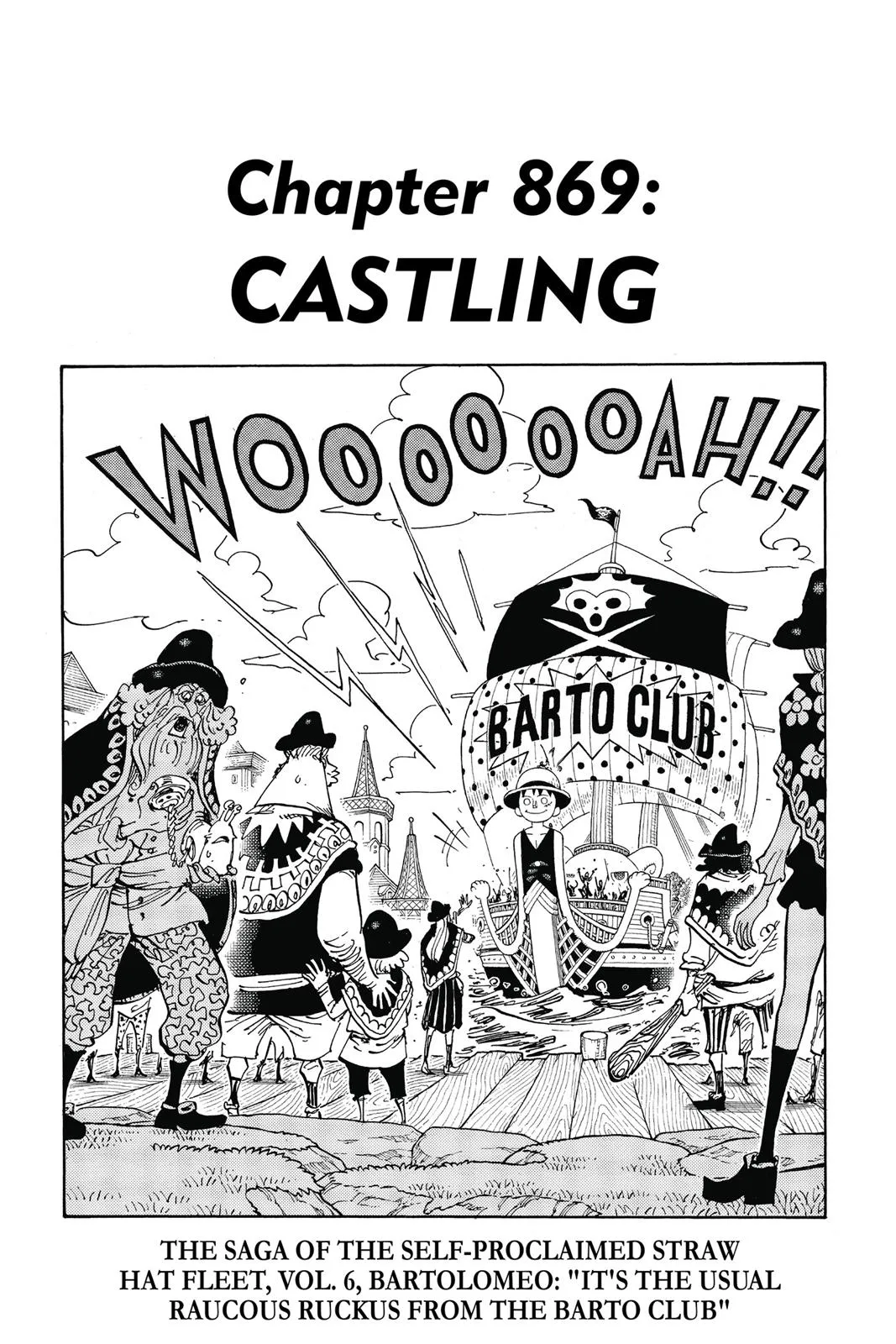 One Piece Chapter 869 Image 1