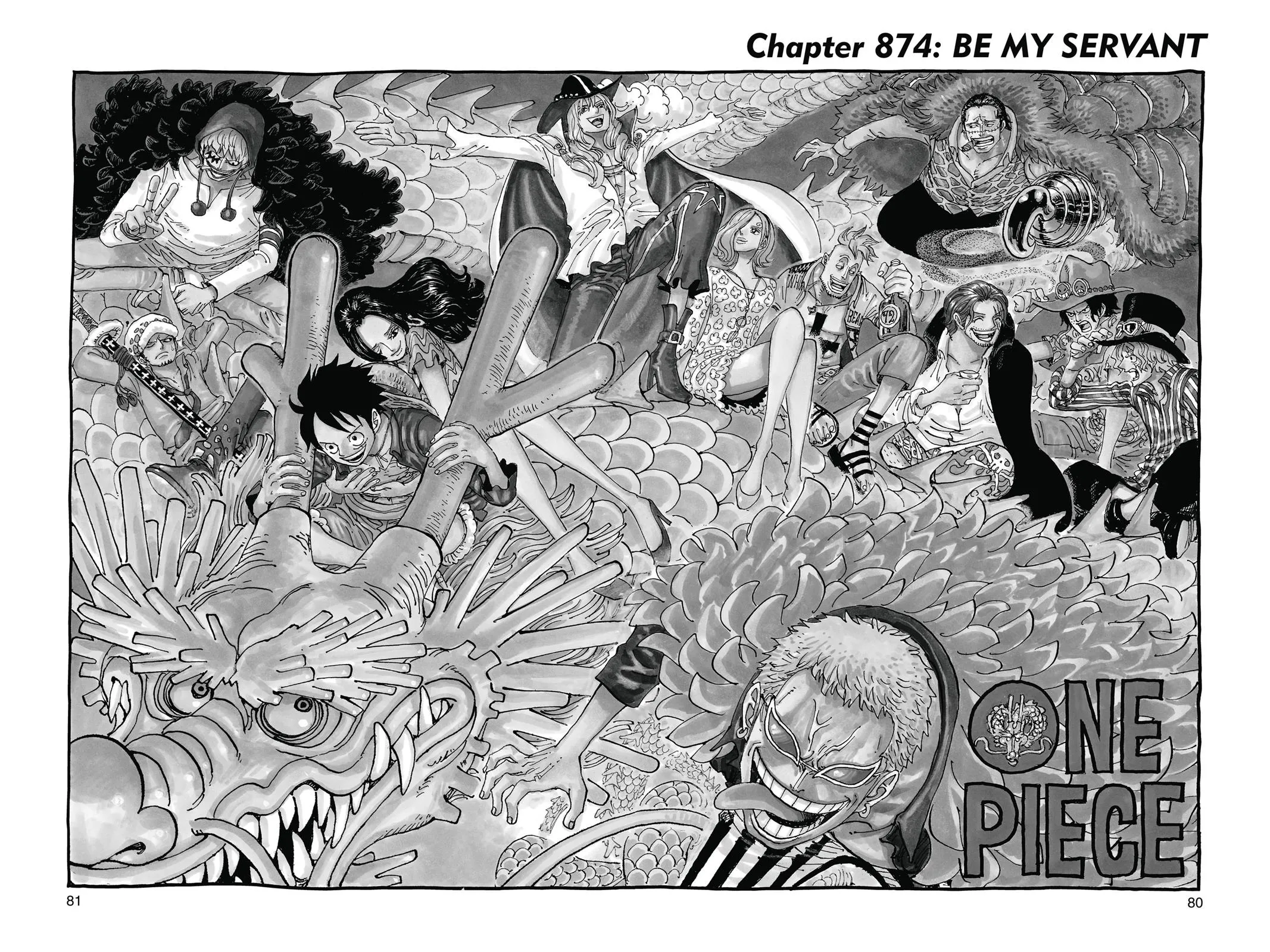 One Piece Chapter 874 Image 1