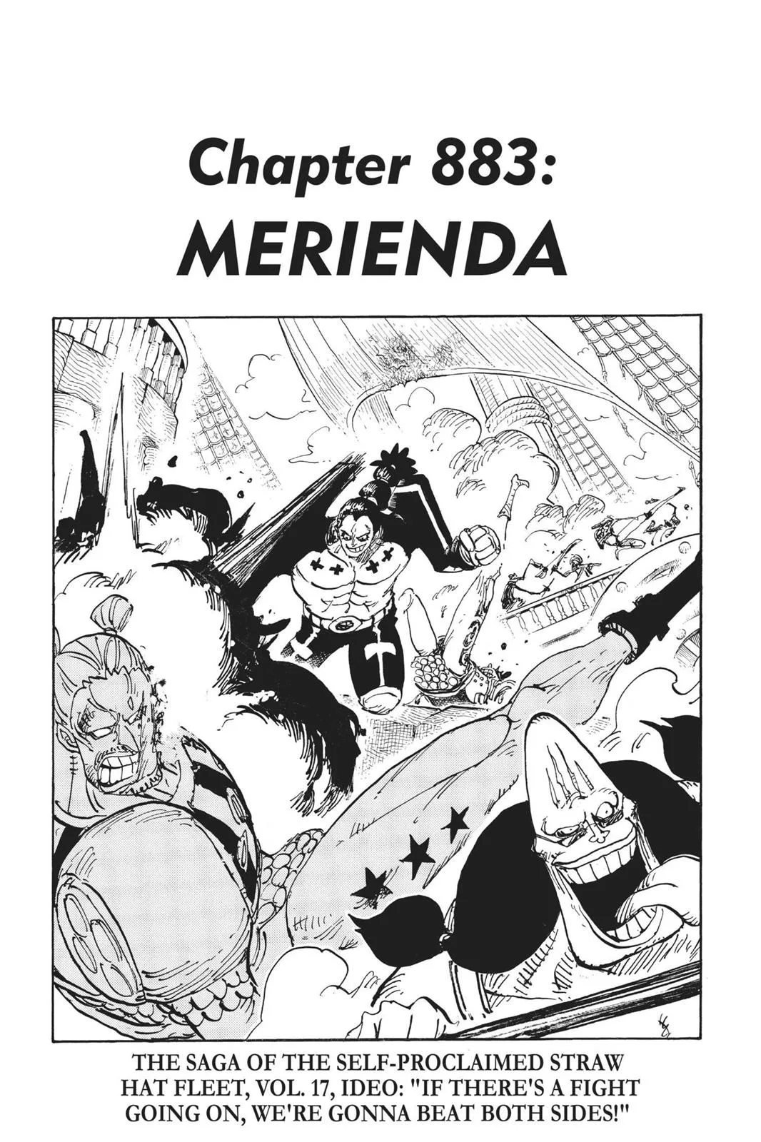 One Piece Chapter 883 Image 1