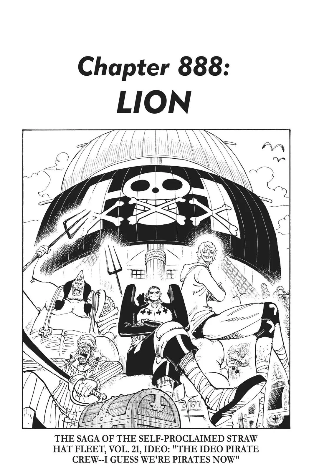 One Piece Chapter 888 Image 1