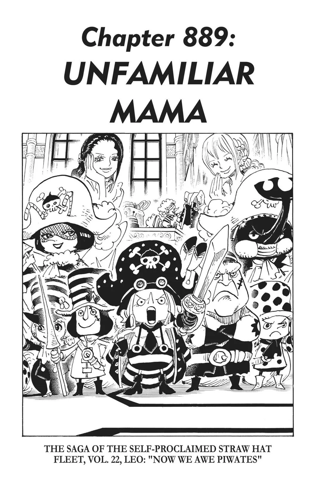 One Piece Chapter 889 Image 1