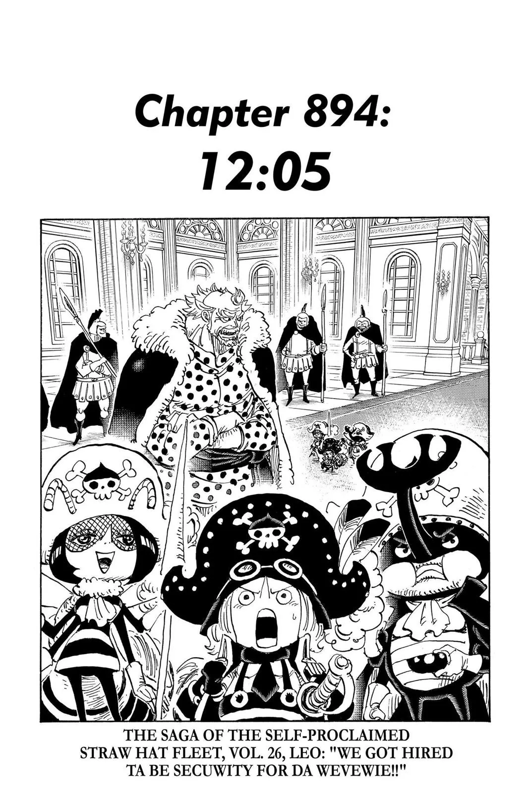 One Piece Chapter 894 Image 1