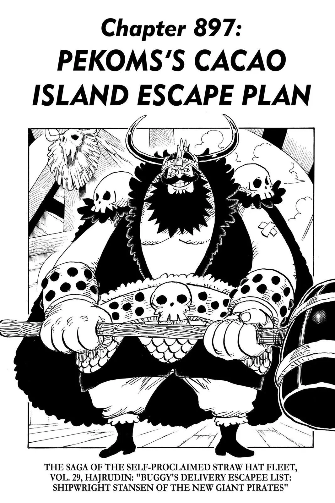 One Piece Chapter 897 Image 1