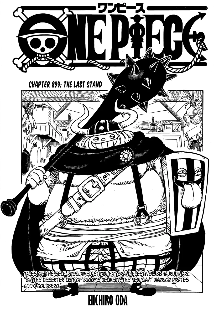 One Piece Chapter 899 Image 1