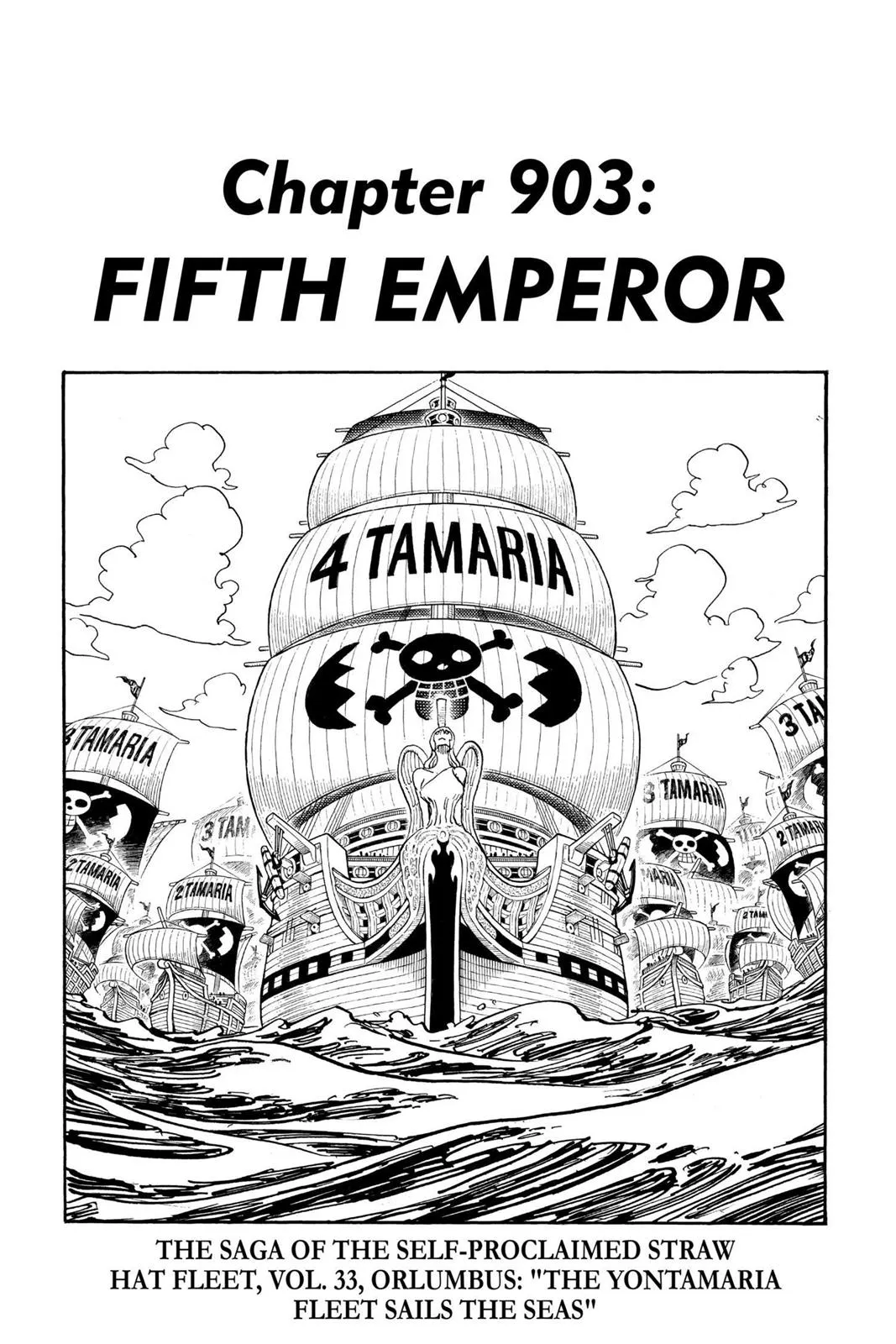 One Piece Chapter 903 Image 1