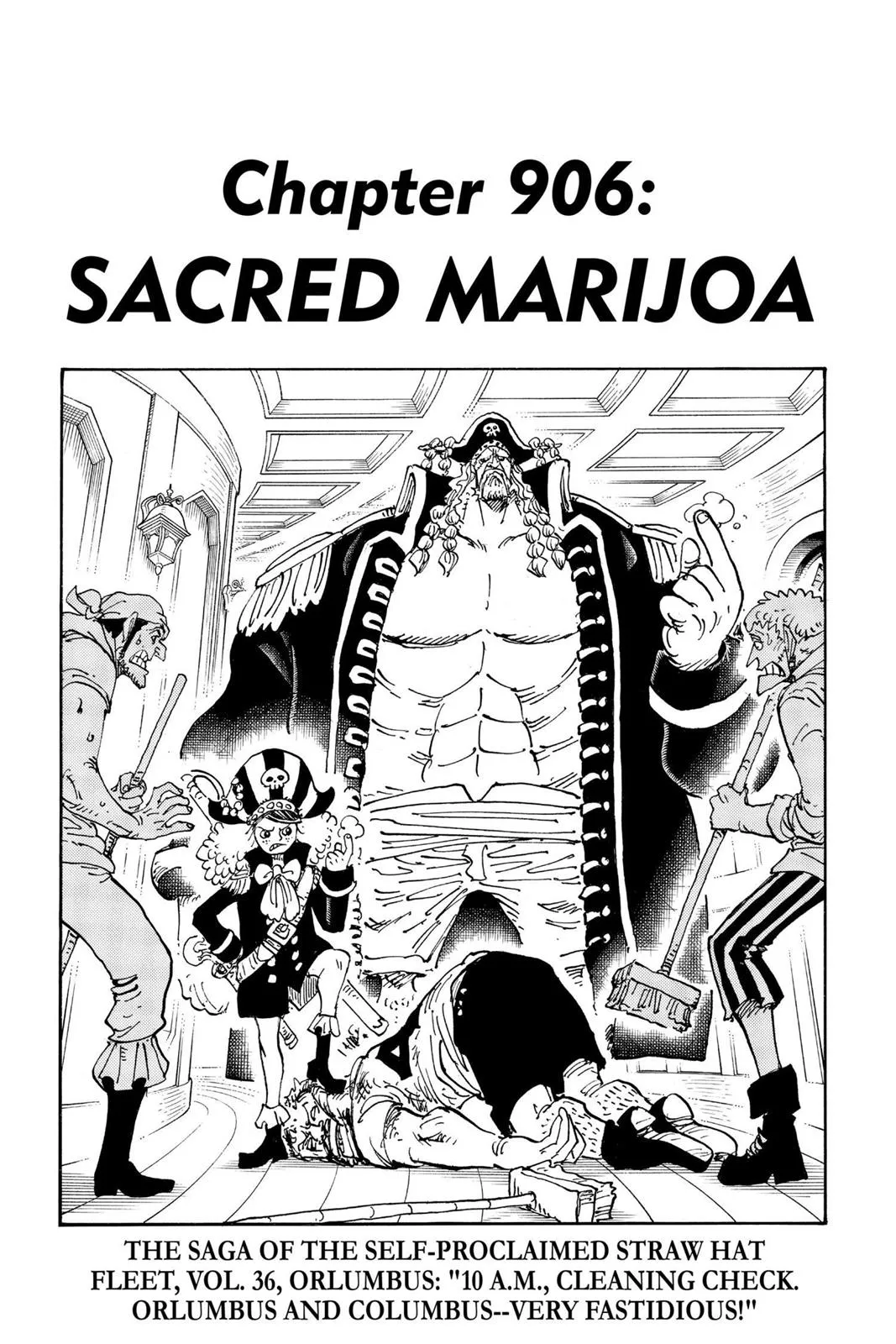 One Piece Chapter 906 Image 1