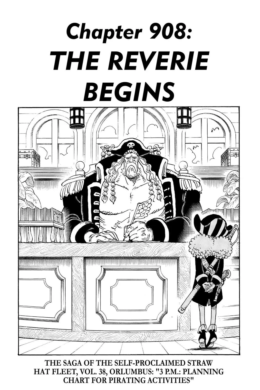 One Piece Chapter 908 Image 1