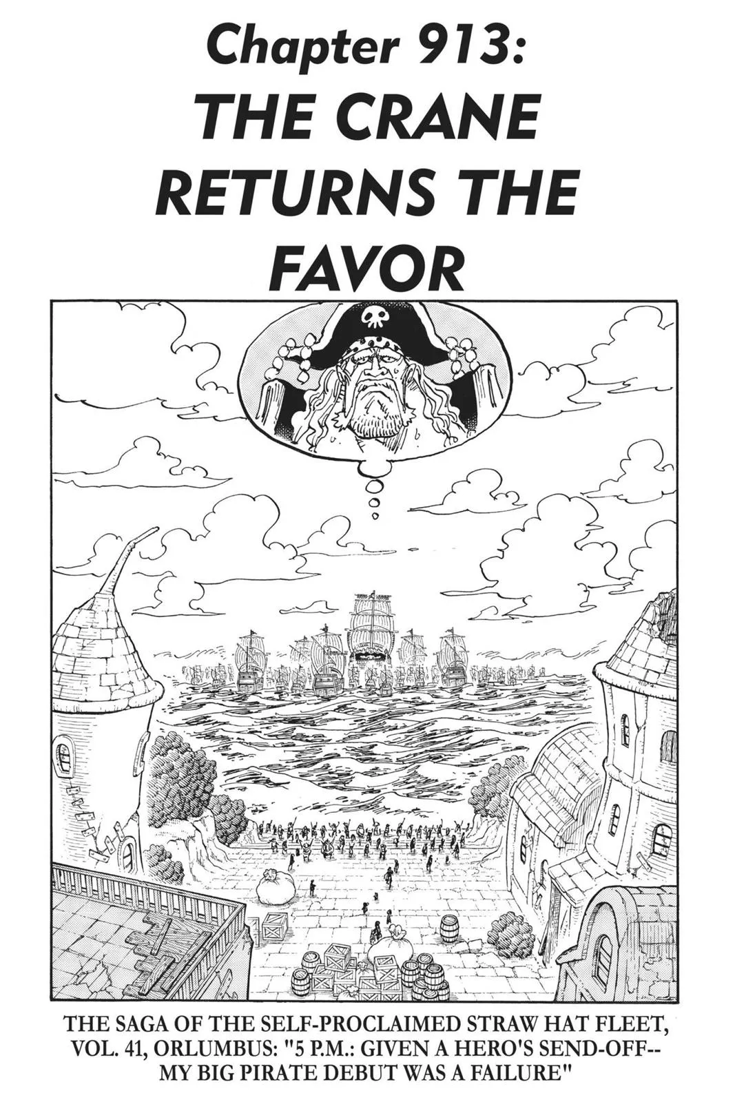 One Piece Chapter 913 Image 1