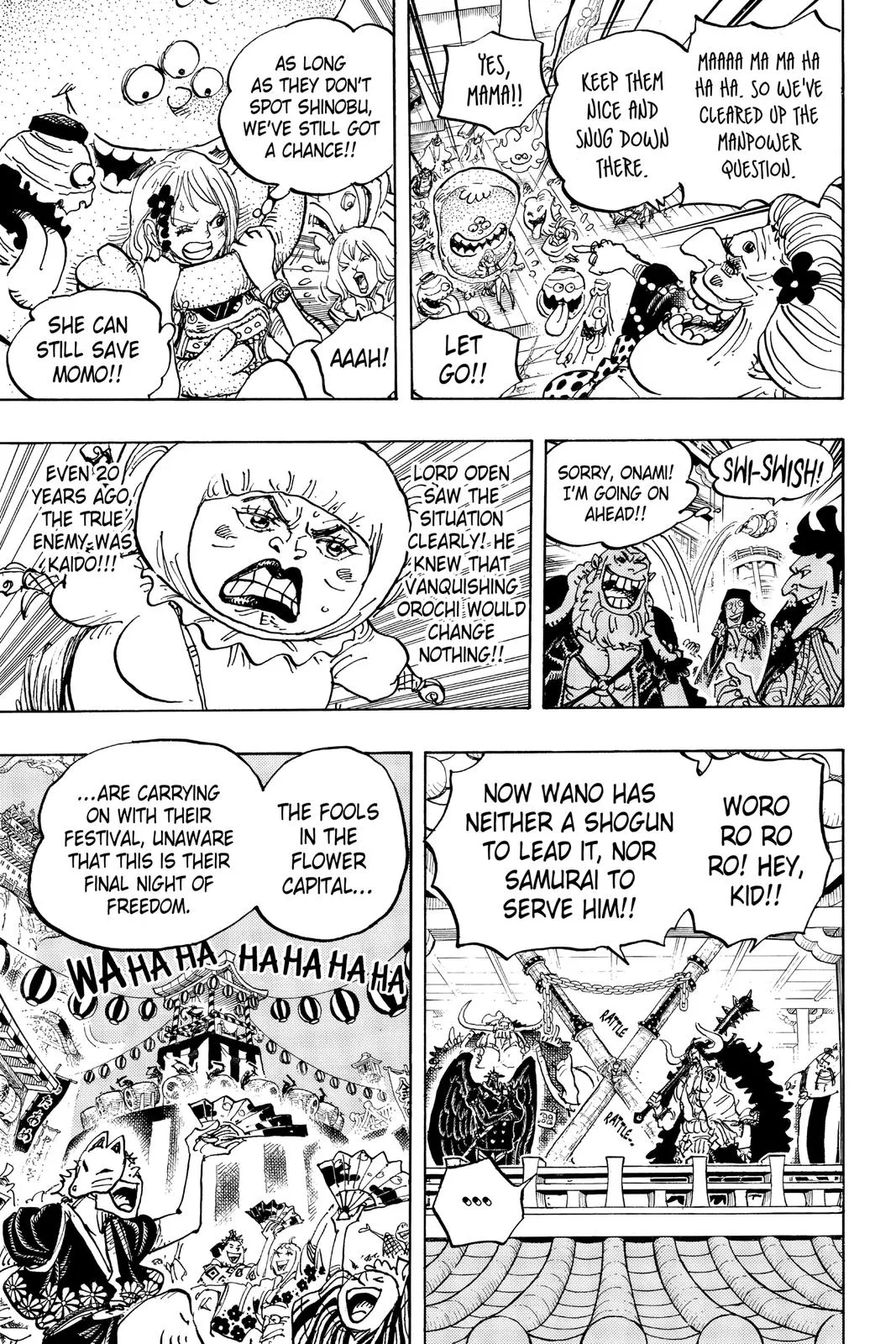 One Piece Chapter 985 Image 30