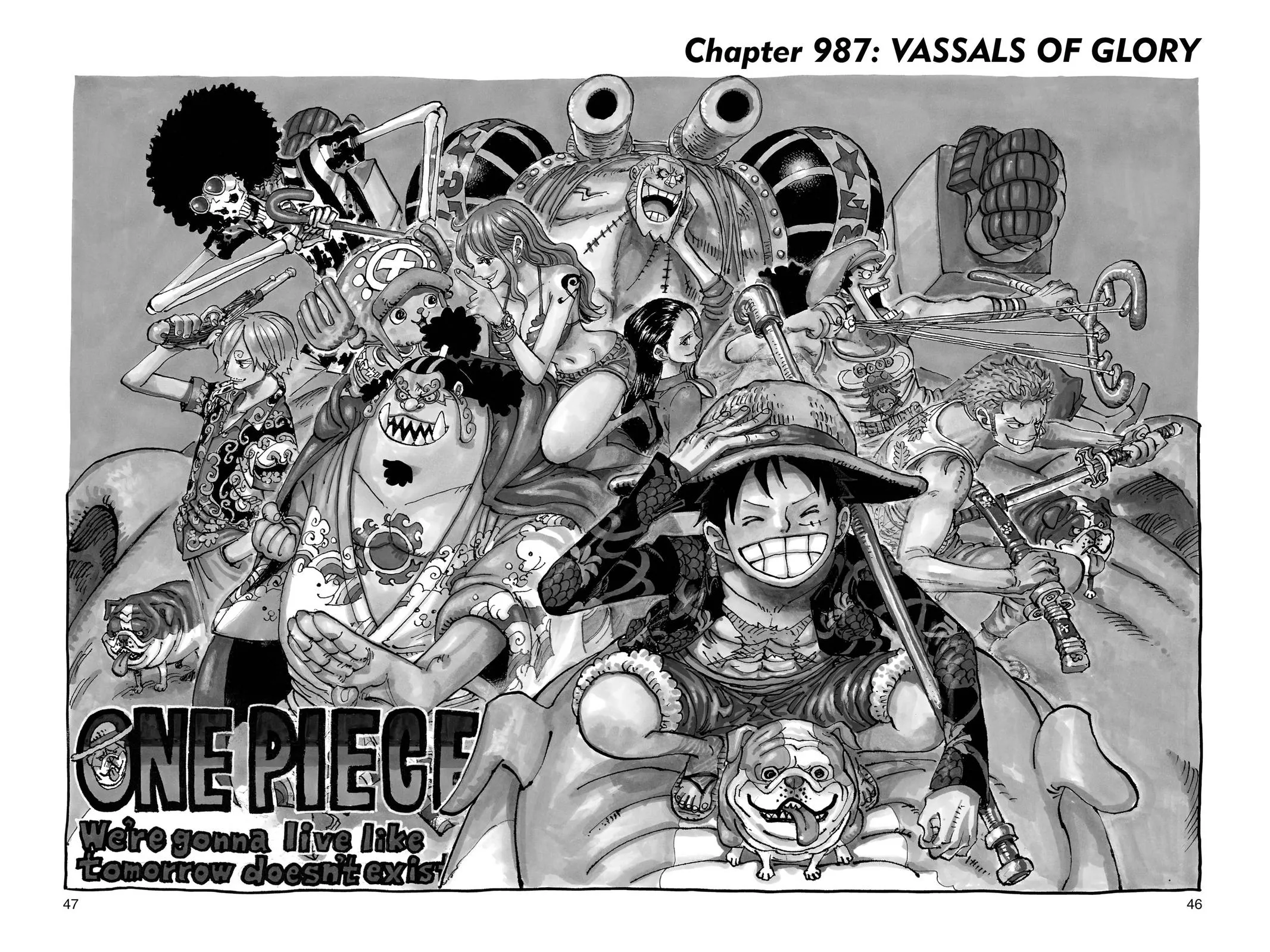 One Piece Chapter 987 Image 1