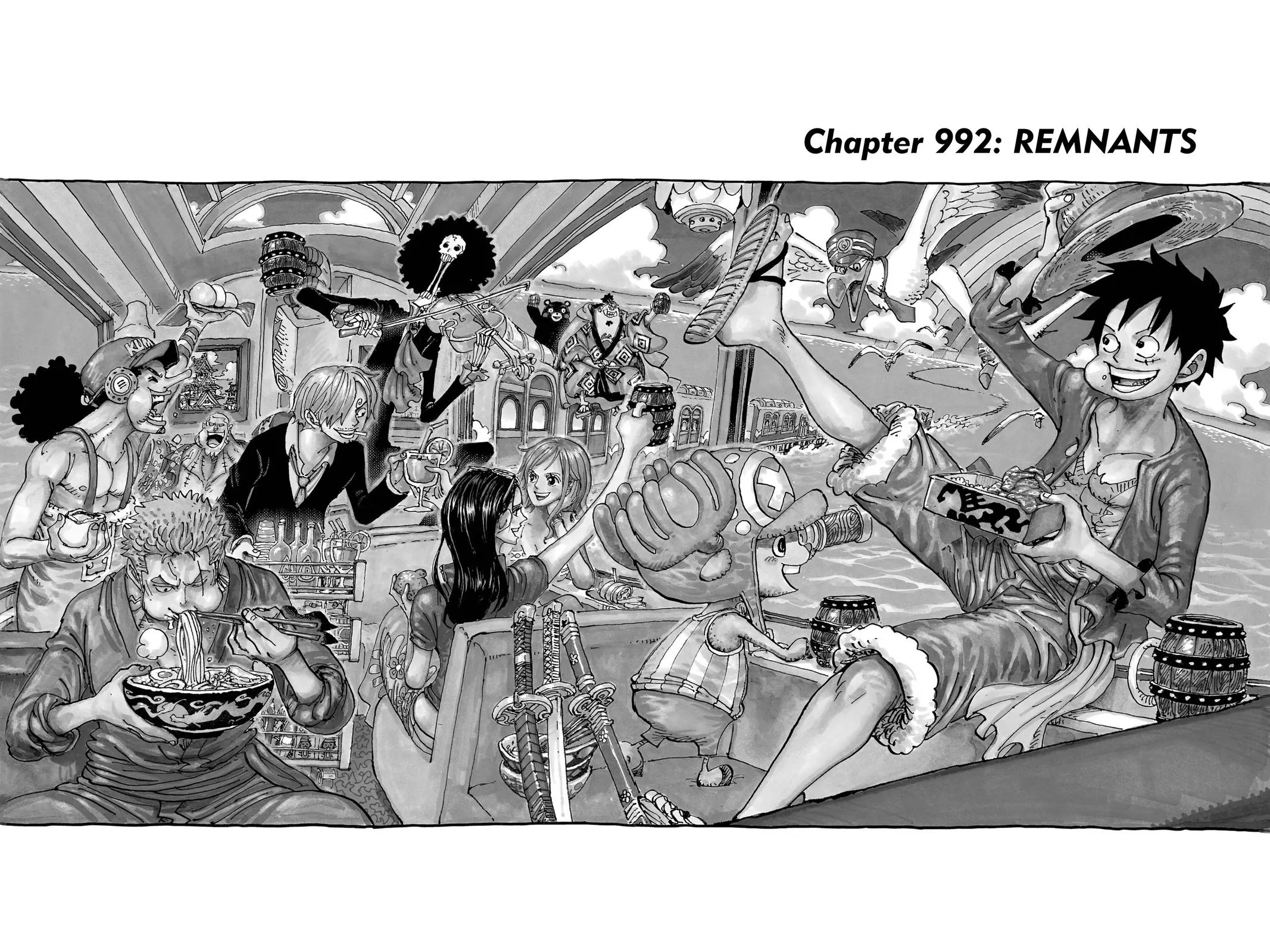 One Piece Chapter 992 Image 1