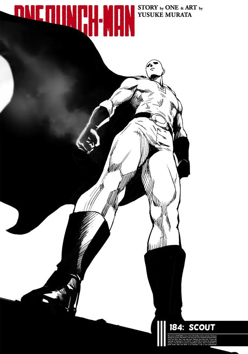 One Punch Man Chapter 184 Image 1