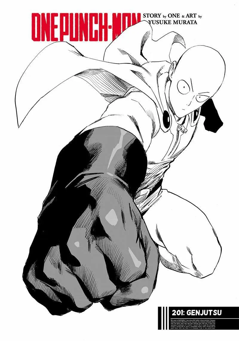 One Punch Man Chapter 201 Image 1