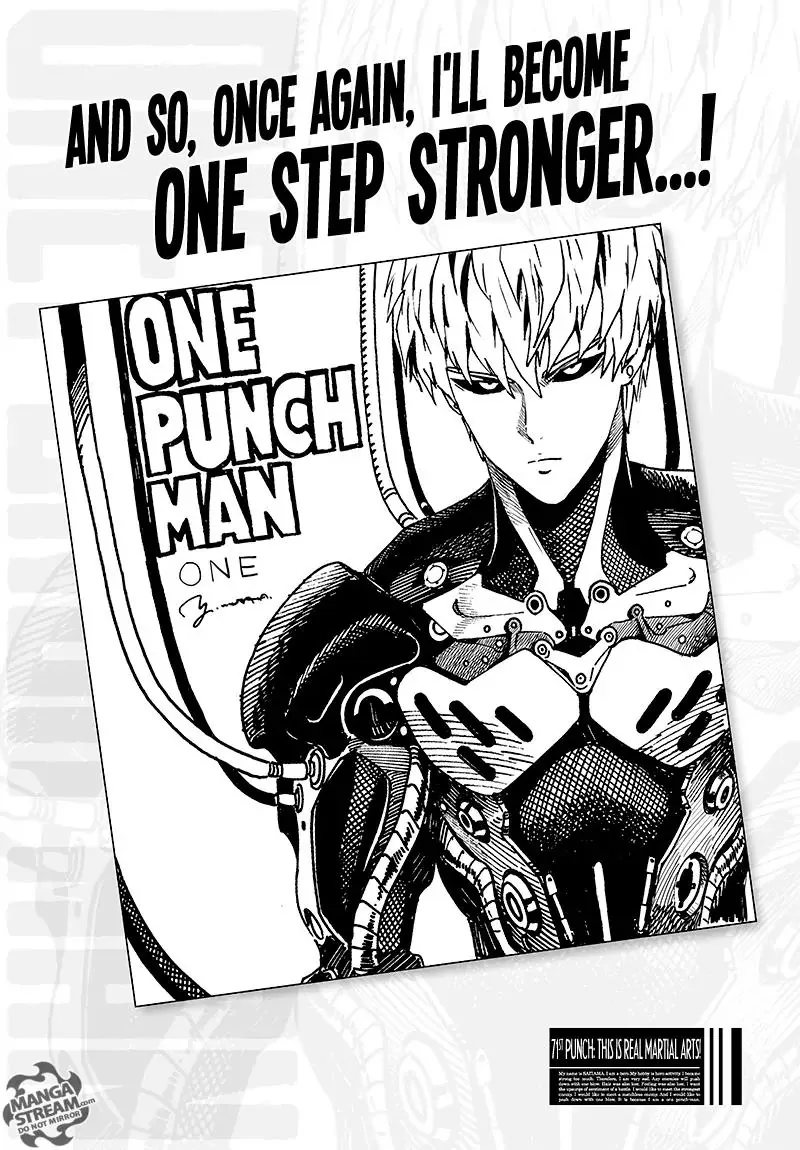 One Punch Man Chapter 71 Image 1