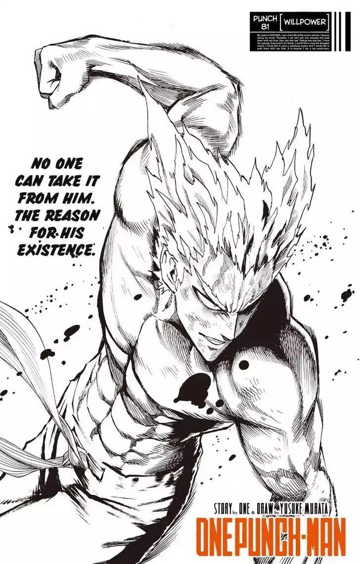 One Punch Man Chapter 81 Image 1