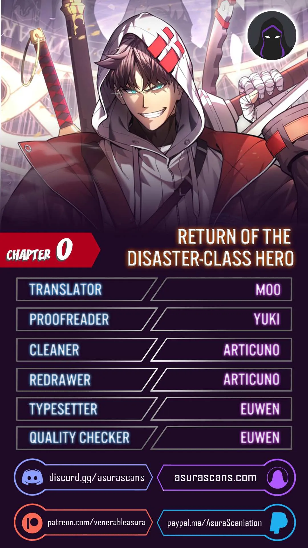 Return Of The Disaster Class Hero Chapter 0 Image 1