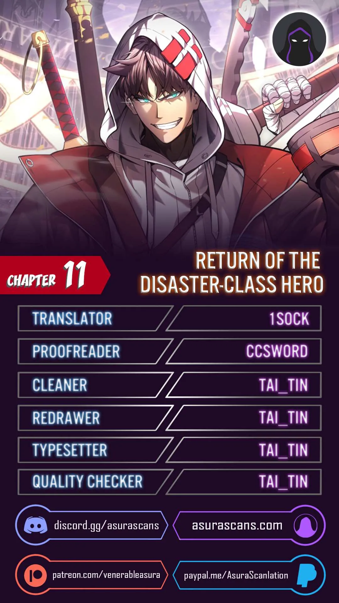 Return Of The Disaster Class Hero Chapter 11 Image 1