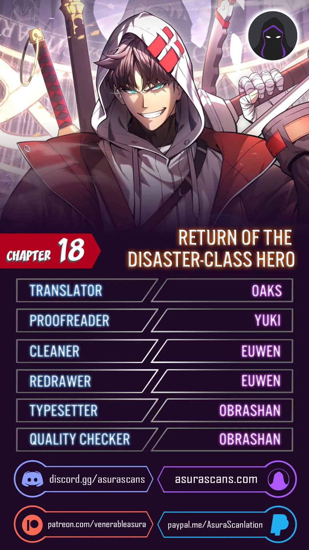 Return Of The Disaster Class Hero Chapter 18 Image 1