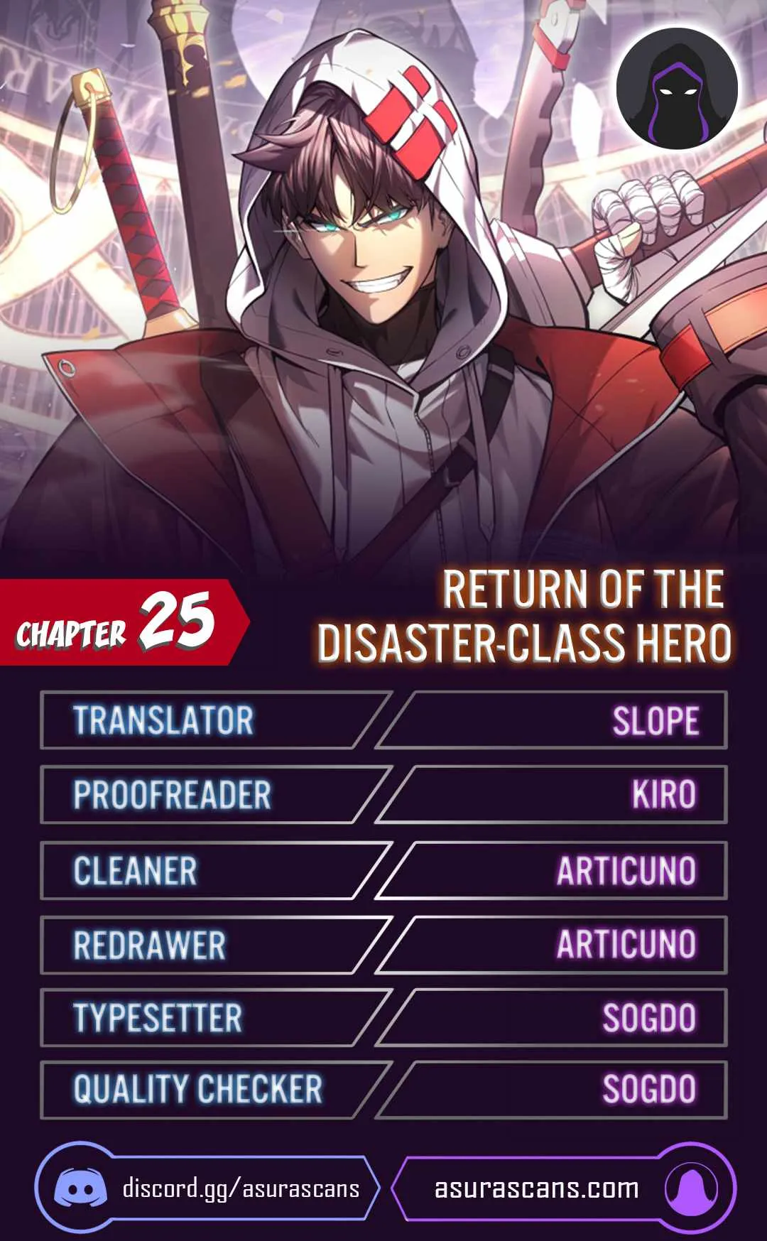 Return Of The Disaster Class Hero Chapter 25 Image 1