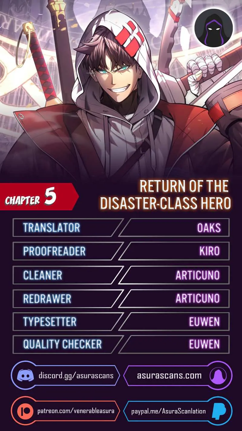 Return Of The Disaster Class Hero Chapter 5 Image 1