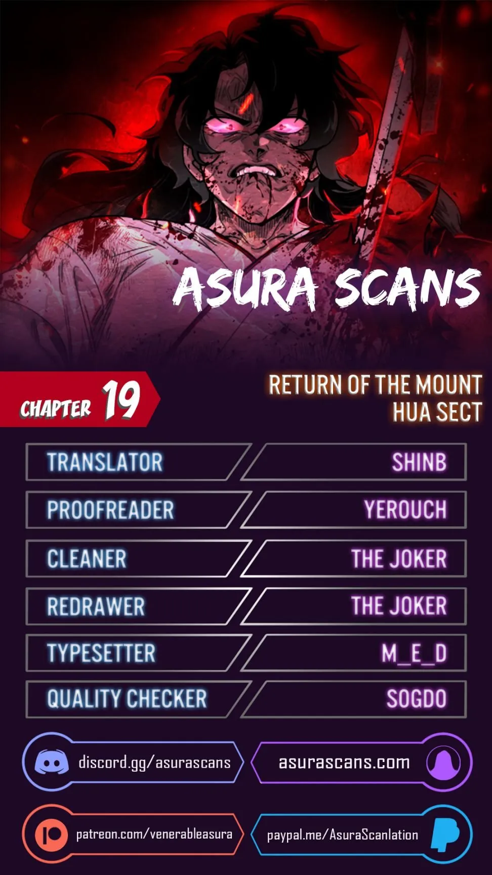 Return Of The Mount Hua Sect Chapter 19 Image 1