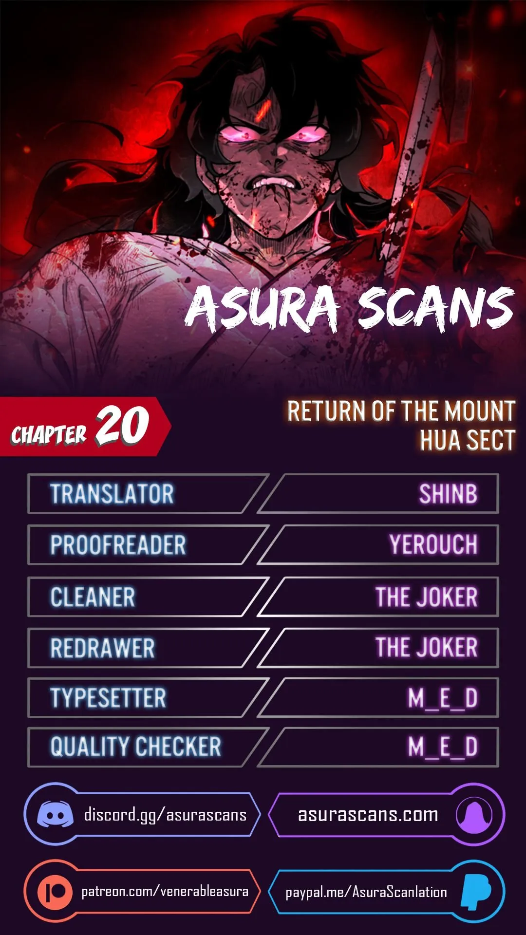 Return Of The Mount Hua Sect Chapter 20 Image 1