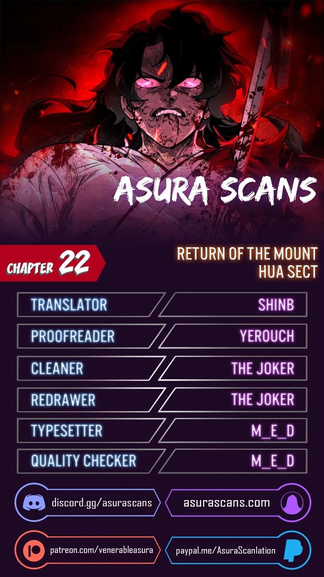 Return Of The Mount Hua Sect Chapter 22 Image 1