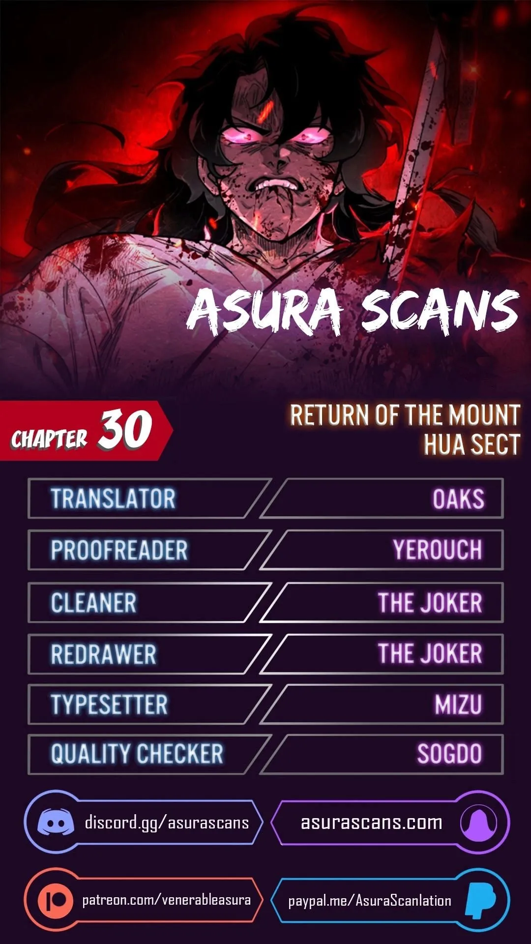 Return Of The Mount Hua Sect Chapter 30 Image 1