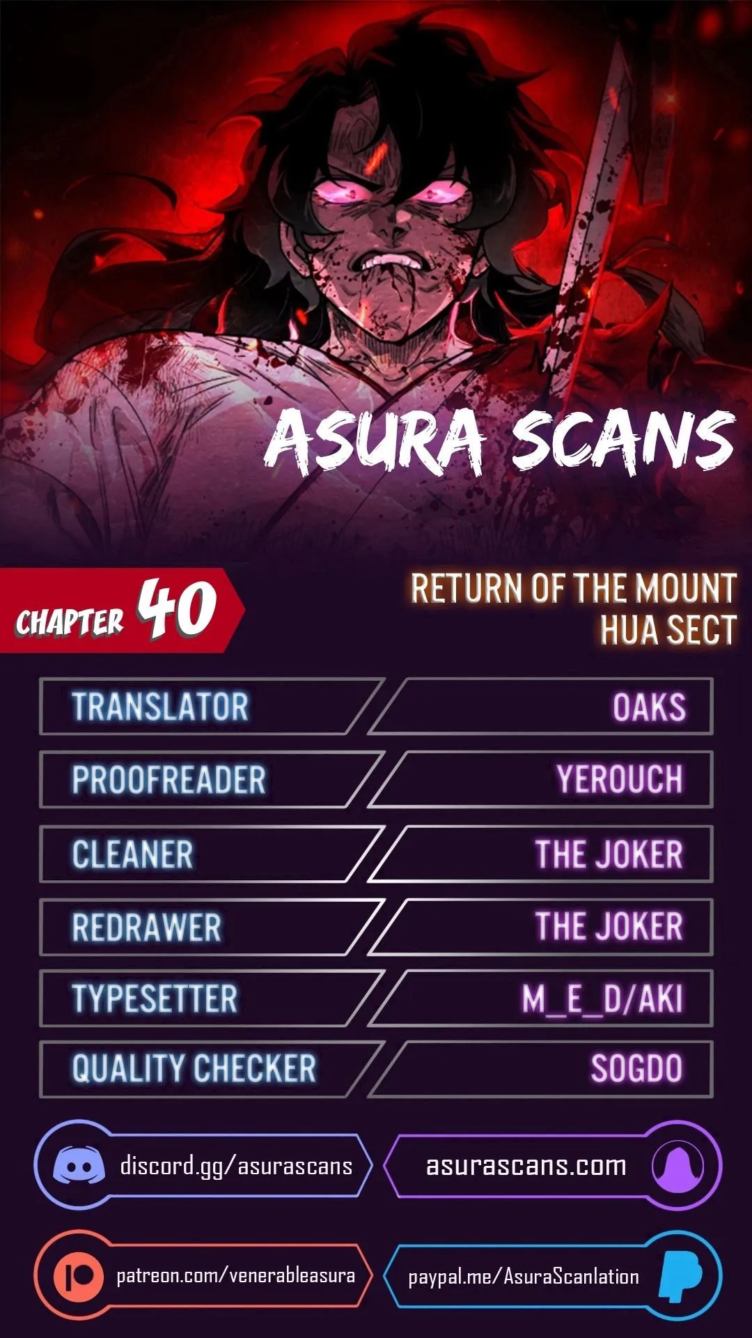 Return Of The Mount Hua Sect Chapter 40 Image 1