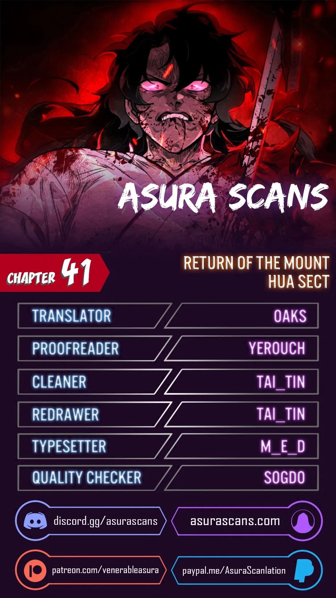 Return Of The Mount Hua Sect Chapter 41 Image 1