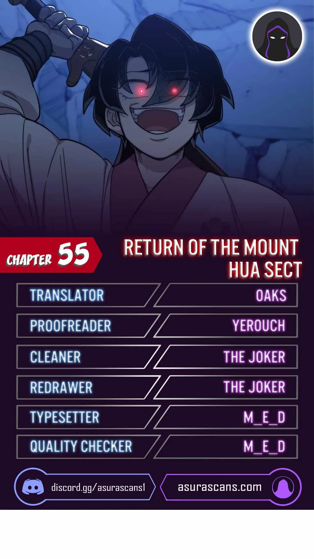 Return Of The Mount Hua Sect Chapter 55 Image 1