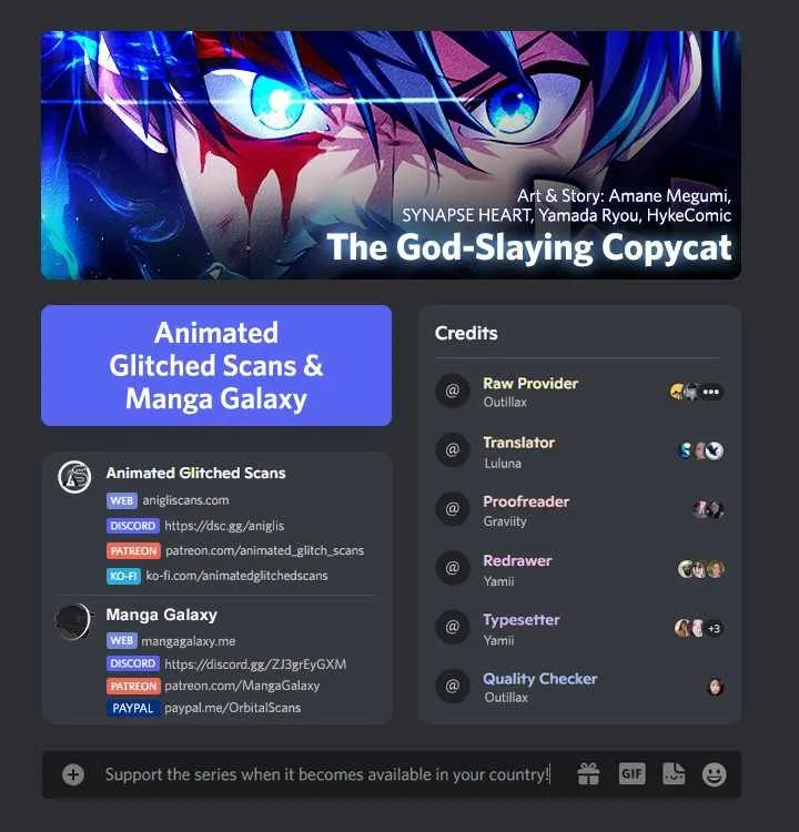 The God Slaying Copycat Chapter 1 Image 1