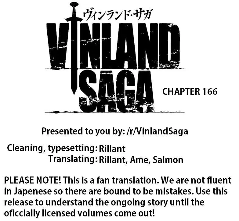 Vinland Saga Chapter 166 Image 1